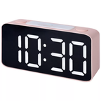 Large LED Display Digital Alarm Clock with USB Charging Port
