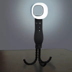 Bladeless Portable Tripod Fan with Built-in LED Light