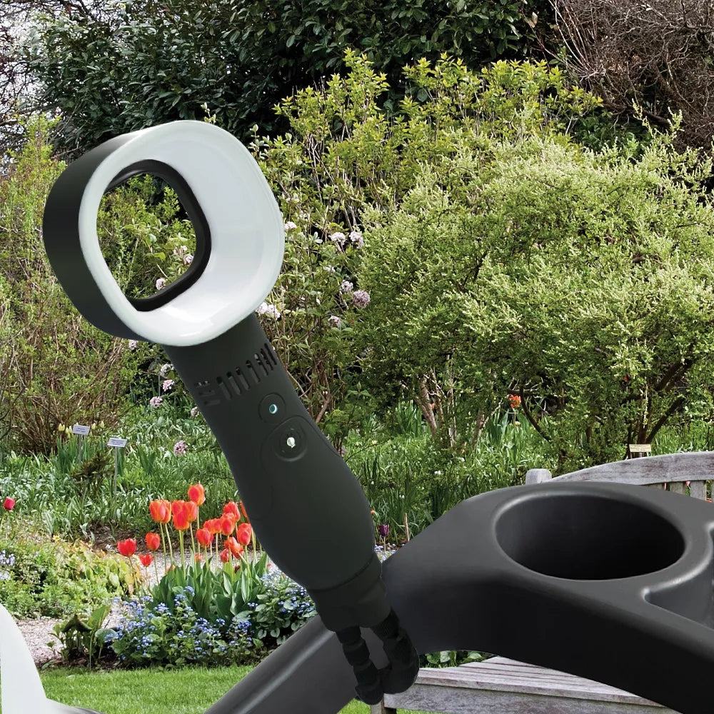 Bladeless Portable Tripod Fan with Built-in LED Light